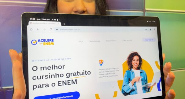 Abertas inscrições para o Acelere no ENEM, maior cursinho pré-vestibular do país