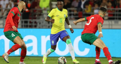 Brasil perde para o Marrocos por 2 a 1 no primeiro jogo pós-Copa