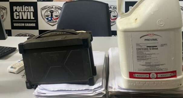 Homem é preso por roubar bateria de R$ 10 mil em Vargem Grande