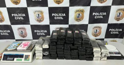 Polícia apreende 61 tabletes de maconha, na região metropolitana de São Luís