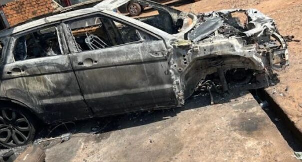 Trio é preso suspeito por atear fogo em veículo no interior do Maranhão