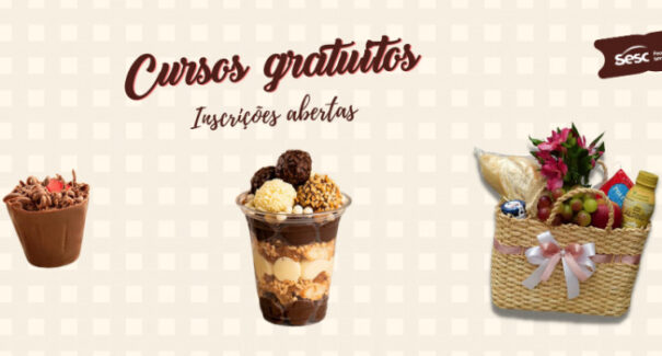 Sesc está com inscrições abertas para três cursos gratuitos