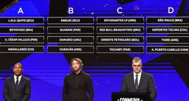 Confira os oito grupos sorteados na Copa Sul-Americana