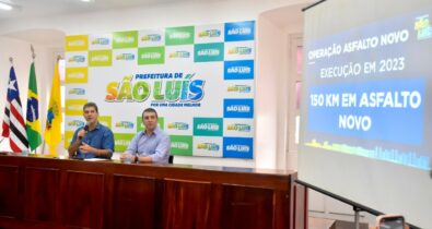 Operação Asfalto Novo: Eduardo Braide anuncia intervenções  em vias de São Luís