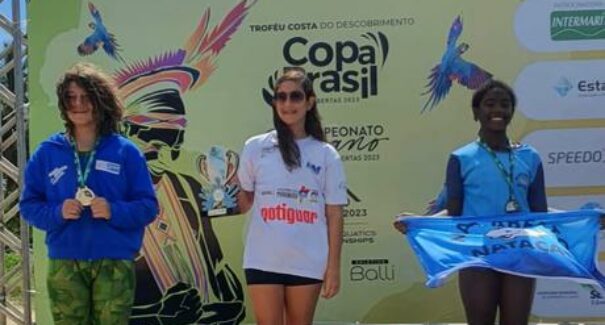 Atleta maranhense Sofia Duailibe se destaca na Copa Brasil de Águas Abertas