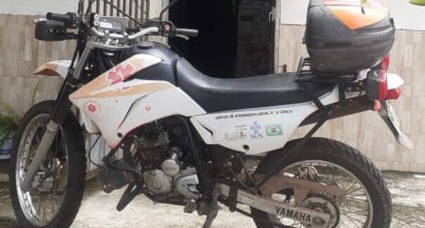 Homem é preso pela Polícia Civil após roubar moto do SAMU