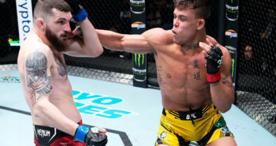 Maranhense Caio Borralho vence rival polonês no UFC