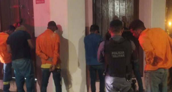 Criminosos são presos na Rua Grande por furto de cabos da rede subterrânea