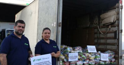 Projeto Porto São Luís entrega ao governo do MA doações de cestas básicas para desabrigados