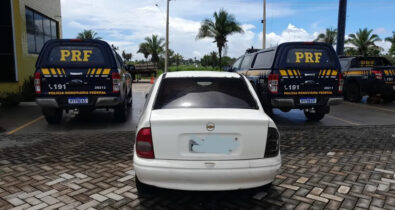 Polícia Rodoviária Federal apreende veículo roubado no interior do Maranhão