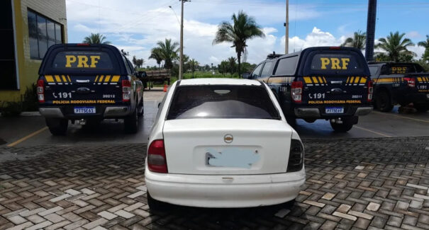 Polícia Rodoviária Federal apreende veículo roubado no interior do Maranhão