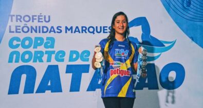 Sofia Duailibe consquista 10 medalhas na Copa Norte de Natação