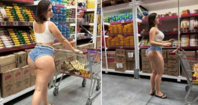 Mulher é expulsa de supermercado de BH após usar roupas curtíssimas