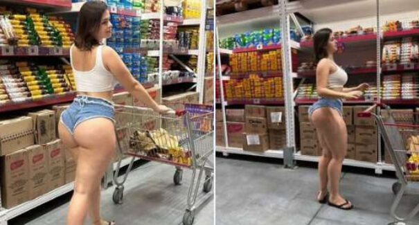 Mulher é expulsa de supermercado de BH após usar roupas curtíssimas