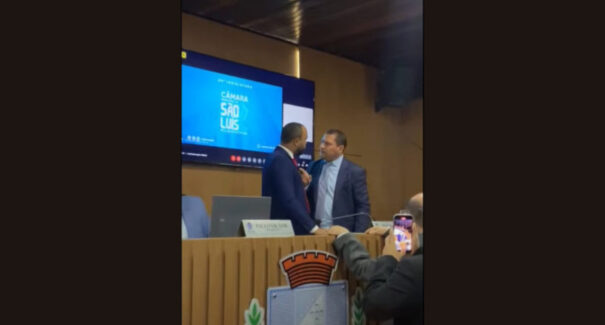 VÍDEO: Vereadores Beto Castro e Marquinhos Silva trocam ameaças na Câmara de São Luís