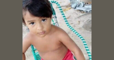 Em Codó, criança de 3 anos morre após acidente com produto inflamável