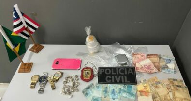 Polícia prende dois suspeitos de violência doméstica e tráfico de drogas em Conceição do Lago-Açu