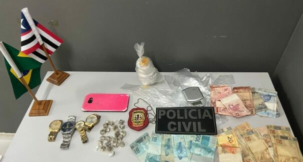 Polícia prende dois suspeitos de violência doméstica e tráfico de drogas em Conceição do Lago-Açu