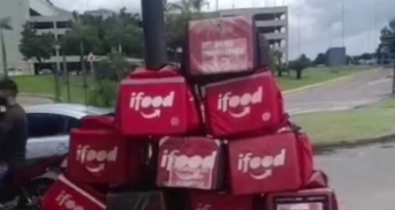 Entregadores do iFood realizam paralisação nesta sexta-feira (9) em São Luís