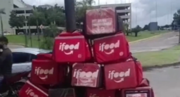 Entregadores do iFood realizam paralisação nesta sexta-feira (9) em São Luís