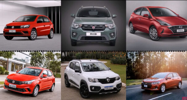 Confira os 60 carros ‘populares’ com maior previsão de desconto