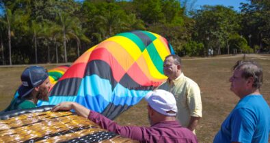 Governador Carlos Brandão estuda implantar passeios turísticos em balão de ar quente no Maranhão