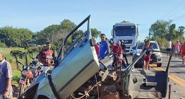 Uma pessoa morre e outra fica gravemente ferida em acidente na BR-226