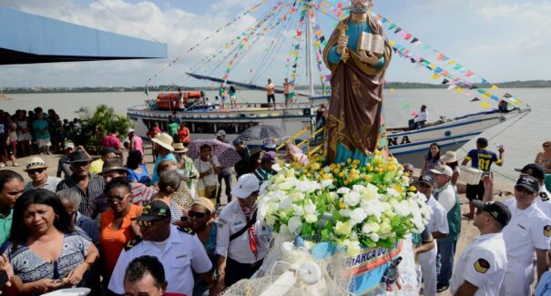 Confira a programação da procissão ma­rí­ti­ma e ter­res­tre no Dia de São Pedro