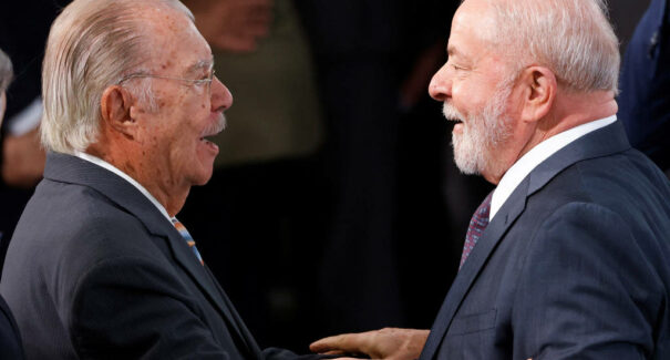 Sarney será homenageado por Lula em inauguração de ferrovia