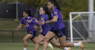 Seleção Feminina Brasileira realiza penúltimo treino antes de enfrentar a França