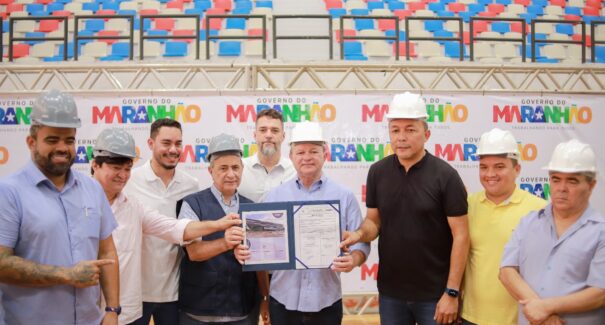 Governador vistoria obras no Castelinho e assina ordem de serviço para urbanização do entorno do ginásio