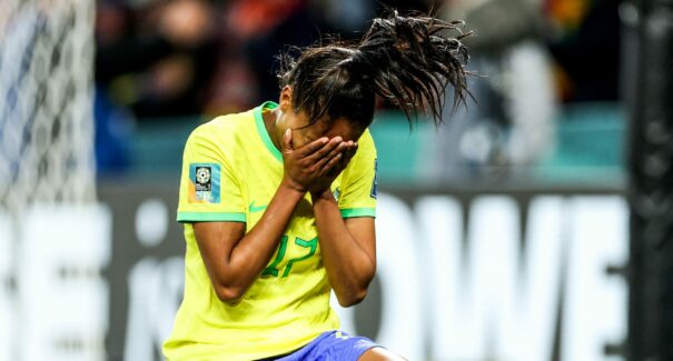 Ary Borges marca primeiro gol do Brasil na Copa do Mundo 2023