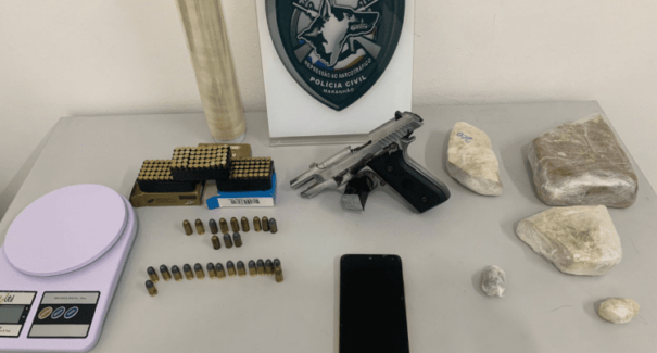 Homem é preso por tráfico de drogas em São José de Ribamar