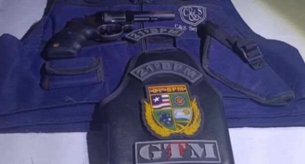 Polícia recupera arma e colete de vigilante que foi rendido na Estiva