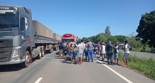 Acidente grave na BR-135 deixa uma pessoa morta