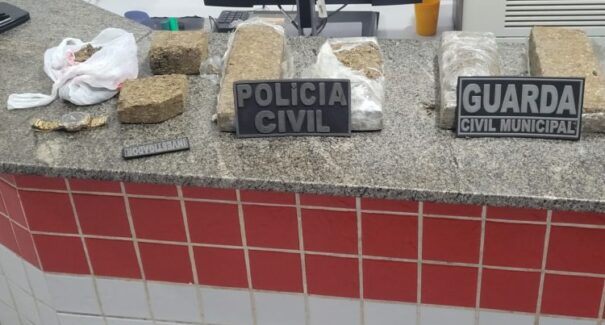 Homem é preso com quase 4 kg de maconha em Alcântara