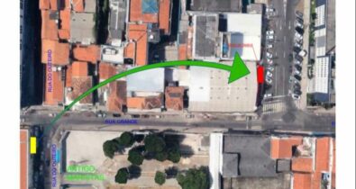 Ponto de ônibus no Centro de São Luís é realocado