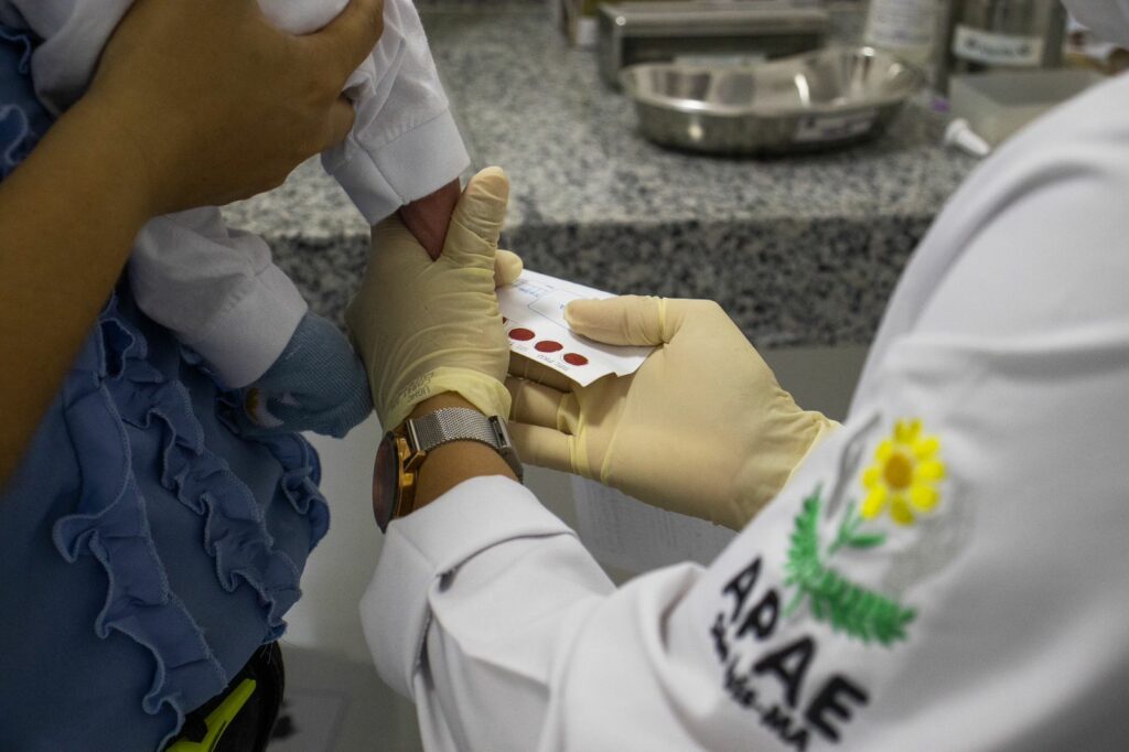 A APAE de São Luís anuncia a ampliação do Teste do Pezinho com a inclusão da testagem de Toxoplasmose. (Foto: Divulgação)