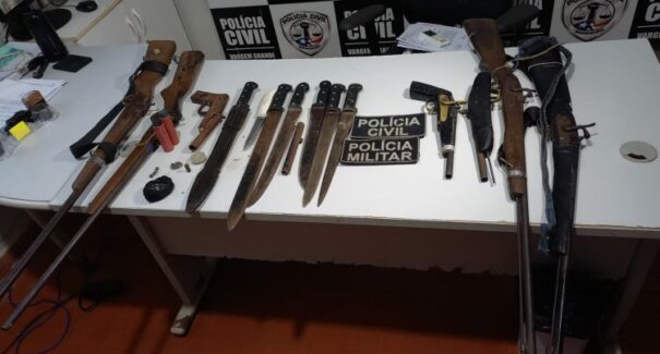 Três pessoas são presas por associação criminosa em Vargem Grande