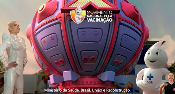 Xuxa e Zé Gotinha se unem em campanha de multivacinação