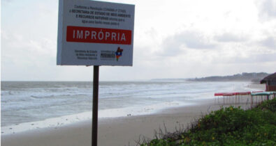 Relatório indica oito praias impróprias para banho