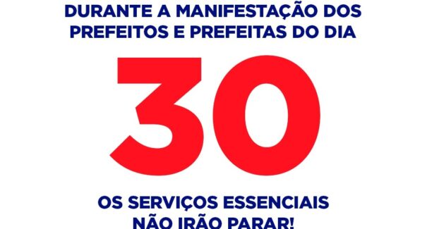 FAMEM acompanha paralisação de prefeitos e prefeitas do Maranhão no movimento “Chega! Sem FPM não dá”