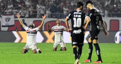 São Paulo vence o Corinthians e avança para a final da Copa do Brasil