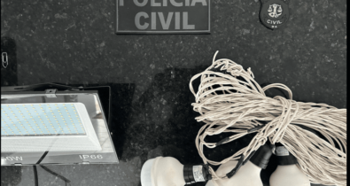 Dupla é presa pelo furto de fios e cabos elétricos de prefeitura no MA
