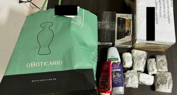 Drogas escondidas em caixas de celular são apreendidas em Imperatriz