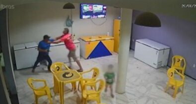 Vídeo: dono de bar é morto a tiros na frente de uma criança em Satubinha