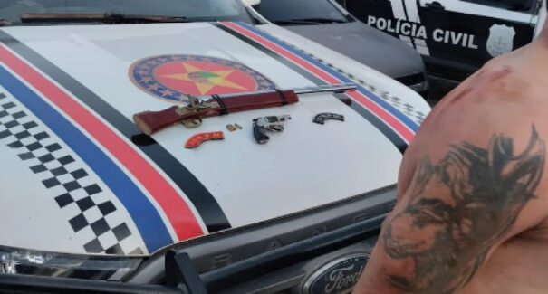 Suspeito de praticar assaltos é preso após perseguição policial em São Luís