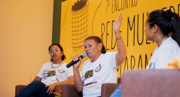 Encontro debate fortalecimento de rede de mulheres quebradeiras de coco do Maranhão