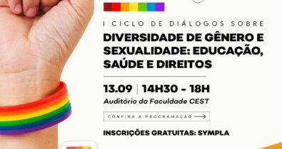 1º Ciclo de diálogos sobre diversidade de gênero e sexualidade: Educação, saúde e diretos