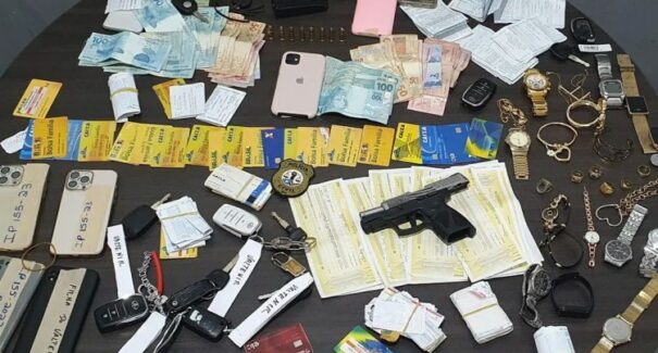 Quatro pessoas são presas durante operação de combate a agiotagem em Miranda do Norte